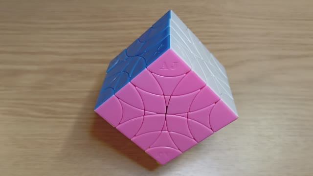 Как собрать AJ & MF8 Curvy Dino Cube (How to Solve AJ & MF8 Curvy Dino Cube) смотреть онлайн