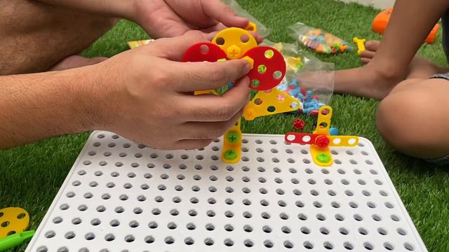 Unboxing Mainan Anti Bosan Creative Mosaic ! смотреть онлайн