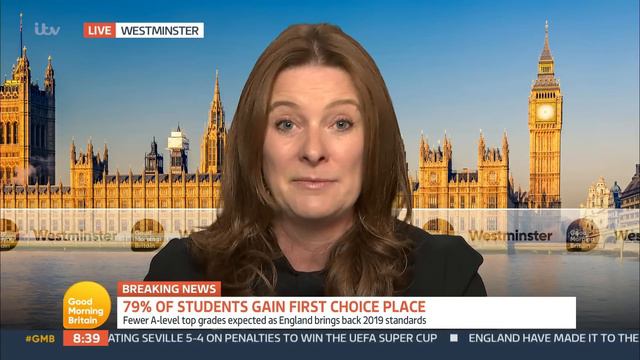 A-Level Results: Education Secretary Gillian Keegan | Good Morning Britain смотреть онлайн