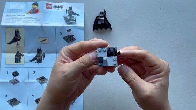 Building Lego 30653 Batman 1992 | ASMR смотреть онлайн