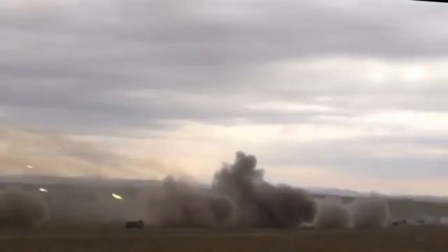 Russian Multiple Rocket Launchers Make Massive Missiles Fire " Massage To United States" смотреть онлайн