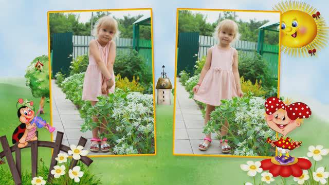 Кнопочка Полина. Слайд-шоу на заказ. смотреть онлайн