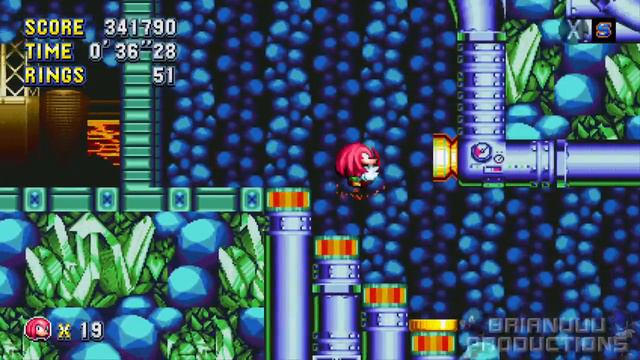 Sonic Mania - [Part 35] Lava Reef Zone Act 1 & 2 (Knuckles) смотреть онлайн