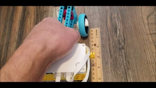 Spike Prime "Rolling Ruler" Robot