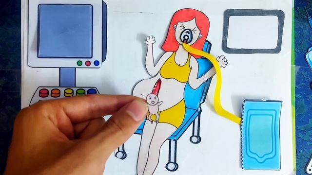 [🌾Paperdiy🌾] Pregnancy Process🤰 Rescue Pregnant Mother With Many Children