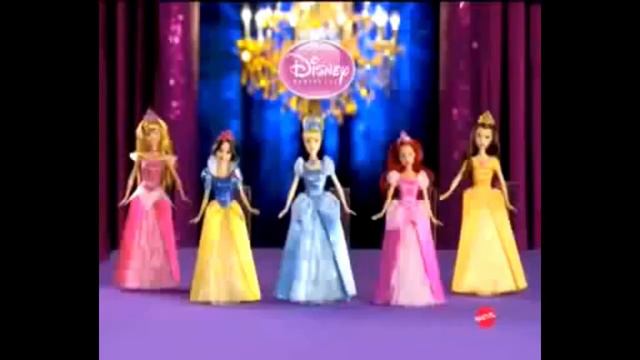 Disney Princess Commercials : Mattel’s Sparkling Princess Commercials смотреть онлайн