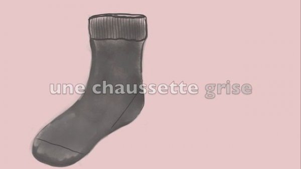 Clothes in French - des vêtements en français - interactive video