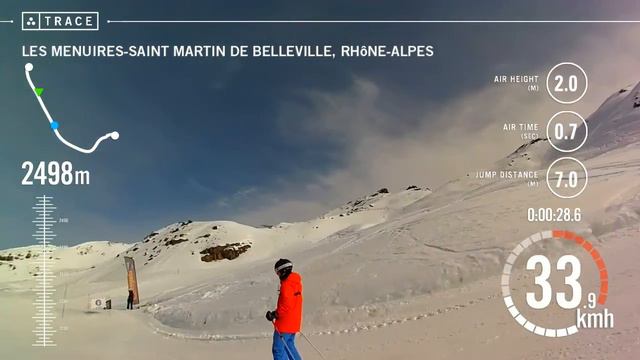 Trace: Skiing - Miguel Gomes at Les Menuires-Saint Martin de Belleville смотреть онлайн