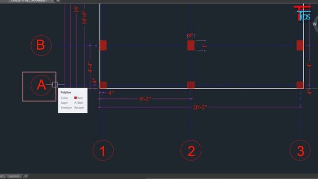 How To Plot Layout at Site | Grid Layout Drawing Details | Structure Drawing Part -1 смотреть онлайн