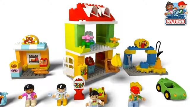 LEGO DUPLO Şehir Meydanı 10836 смотреть онлайн