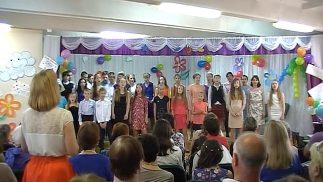 Выпускной-2016. Финальная песня выпускников. смотреть онлайн