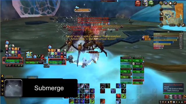 Anub'arak - Descrição do Boss (WoTLK wow 3.3.5 Trial of the Grand Crusader TOC10 TOC25 ptBR BR) смотреть онлайн