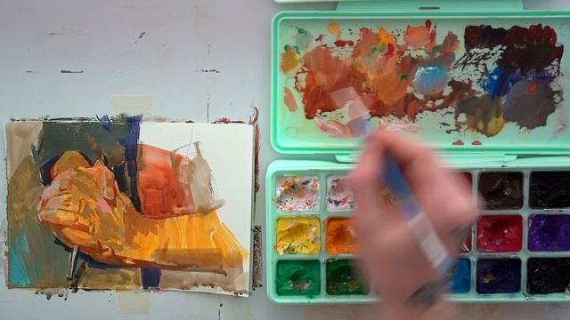 Painting Mike Mignola's Hands With Himi/Miya Jelly Gouache - Friday, Week 43(20/11/2020) смотреть онлайн