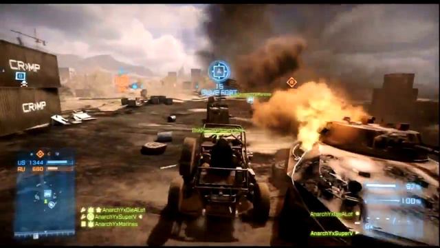 Battlefield 3: Trolling w/Team Anarchy смотреть онлайн