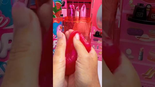 ASMR Barbie Pop Reveal Fruit Series 🍉 | Mystery Slime Reveal | Satisfying video #barbie #asmr смотреть онлайн