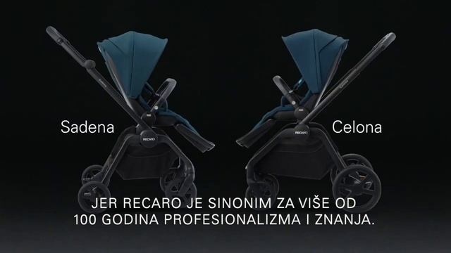 Dječja kolica RECARO Celona & Sadena смотреть онлайн