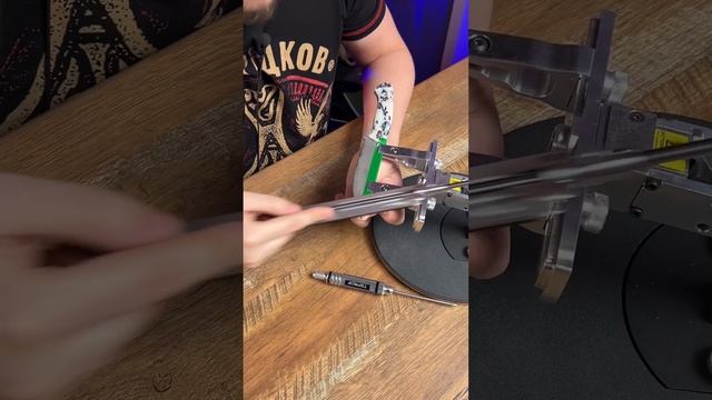 Заточка ножа Архон от компании Вершина из стали Elmax смотреть онлайн