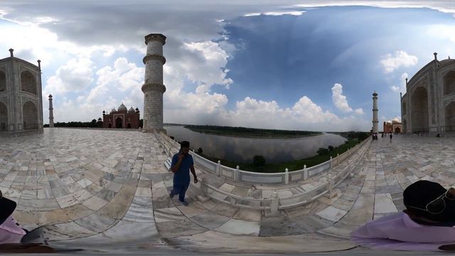 Тадж Махал Вид 360° смотреть онлайн