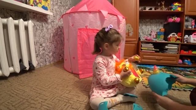 Пришла очередная посылка из Лондона, классная мягкая игрушка плюш-сюрприз "RainBocoRns" смотреть онлайн