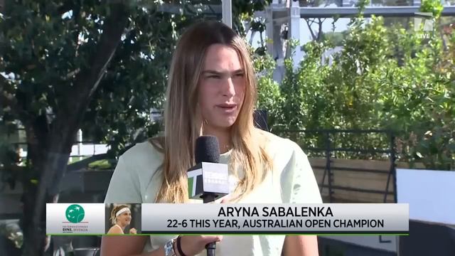 Aryna Sabalenka Dreams of Winning Rome | 2024 Rome Third Round смотреть онлайн