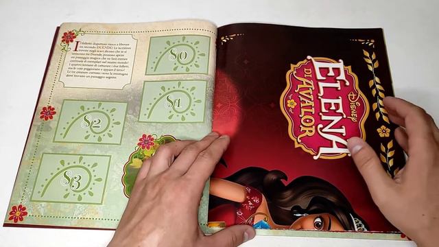 PANINI Елена - Принцесса Авалора / Обзор альбома для наклеек. смотреть онлайн