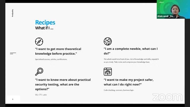 One Day ProQuality: Infosec - Terra Incognita And How To Jump Into It