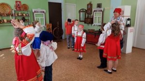 Русская народная игра ,,Растяпа,,. Детский сад.