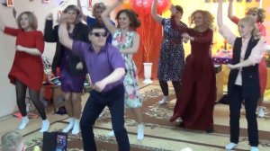 Танец родителей выпускной в детском саду Журавушка Лесосибирск 2018 яна ивановна яковлева дети