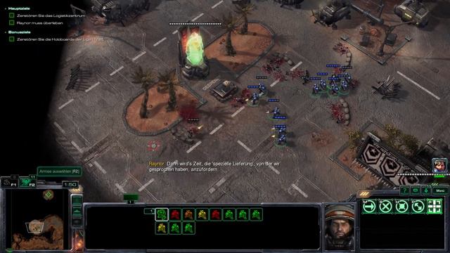Starcraft II: Wings of Liberty German Mar Sara 1 - Tag der Befreiung смотреть онлайн