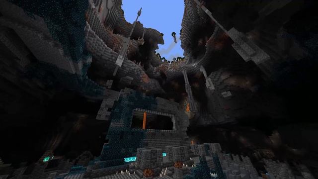 Spawn ontop Ancient City Portal | Minecraft Seed смотреть онлайн