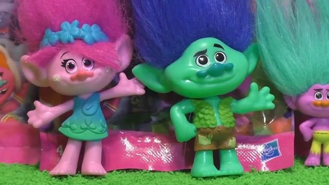 Куклы Пупсики: Куклы Открывают Много Сюрпризов с Игрушками тролли 2 Для Девочек смотреть онлайн