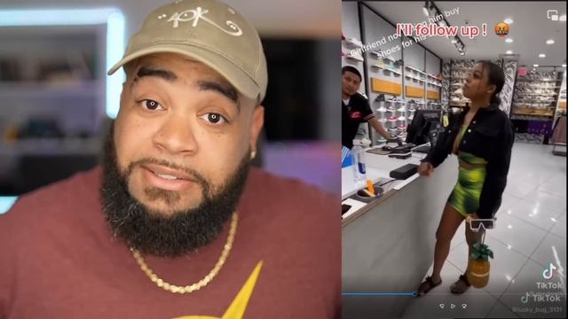 Jealous '' GIRLFRIEND '' Won't Let her man buy HIS son some shoes... смотреть онлайн