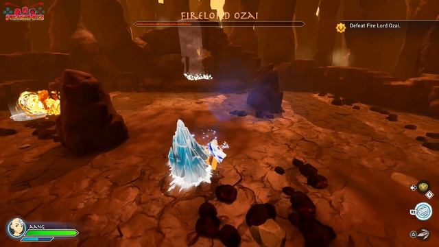 Avatar: The Last Airbender (PS5) - Avatar Aang Vs FireLord Ozai Final Fight Gameplay