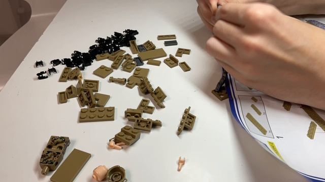 LEGO танк / сборка смотреть онлайн