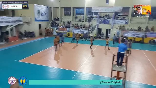 🔴Live Semifinal Umika Bekasi vs Unigal Ciamis Unma volleyball championship 2023 смотреть онлайн