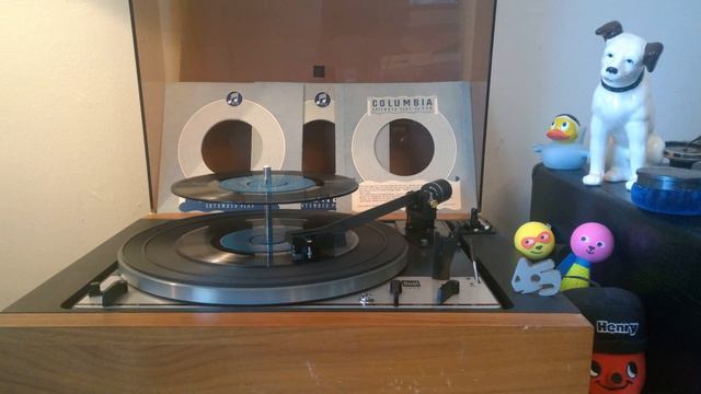 Eddie Calvert - Song Of The Golden Trumpet - Columbia EP 45rpm - Dual 1215 Auto Changer Stacker смотреть онлайн