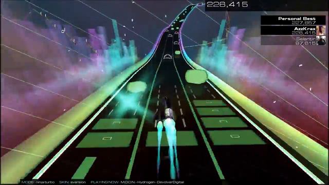 Hydrogen - M.O.O.N [Audiosurf 2]