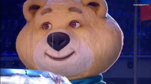 Мишка! Самый трогательный момент в закрытии Олимпиады в Сочи.