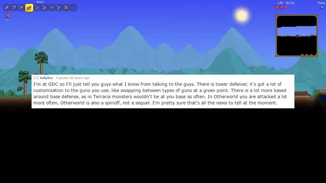 Does Terraria: Otherworld Have Tower Defense Mechanics? смотреть онлайн