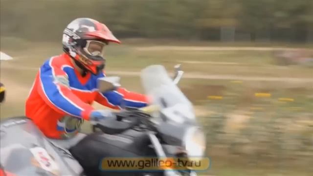 Галилео. Мотокросс с коляской