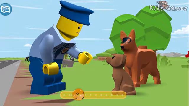 LEGO Police. Police Car. Cartoon about LEGO | LEGO Game Juniors Quest смотреть онлайн