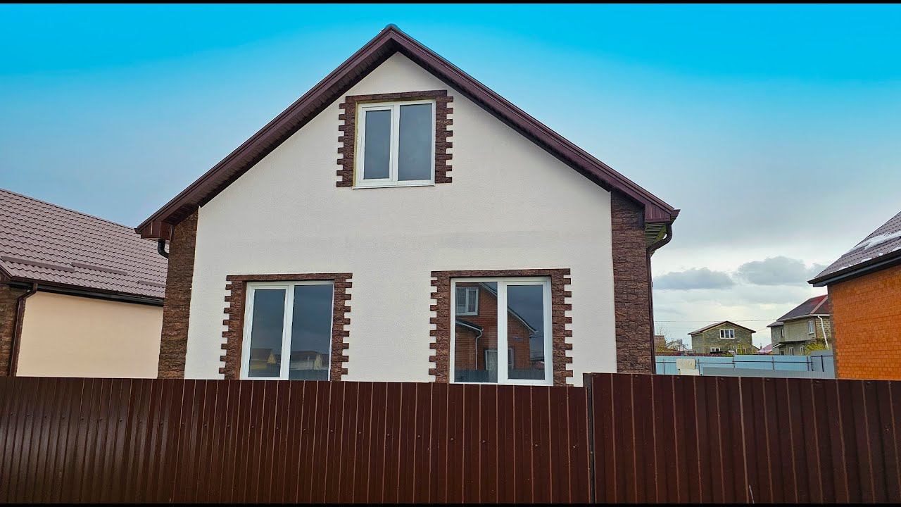 Хотите купить новый дом с отделкой по льготной ипотеке? Посёлок Ильский. Дом недалеко от Краснодара! смотреть онлайн