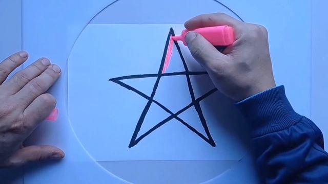 Yulduzcha rasmini chizamiz,Нарисуем звездочко,Le'ts draw an asterisk смотреть онлайн