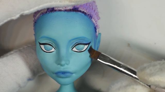 How to: Water nymph / Water Fairy Figurine - Doll Repaint Tutorial смотреть онлайн