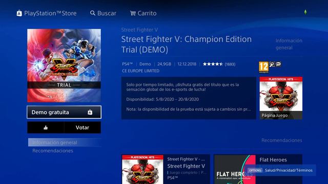¡JUEGA STREET FIGHTER V: CHAMPION EDITION GRATIS DEL 5 al 20 DE AGOSTO! -GRATIS PS4 -GRATIS PC смотреть онлайн