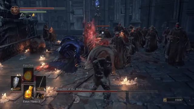 DARK SOULS III: Fighting the Deacon's of the Deep смотреть онлайн