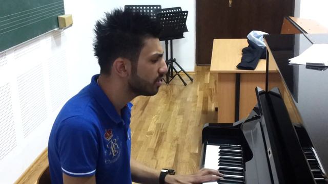 Alex Barok singing Jamie Foxx - I ve got a woman смотреть онлайн