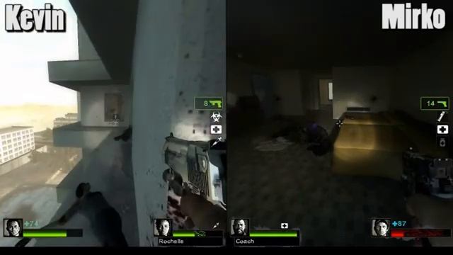 Left 4 Dead 2 [Split screen] Episode #1 смотреть онлайн