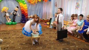 Опять двойка! Кино в детском саду. Выпускной утренник 2016.