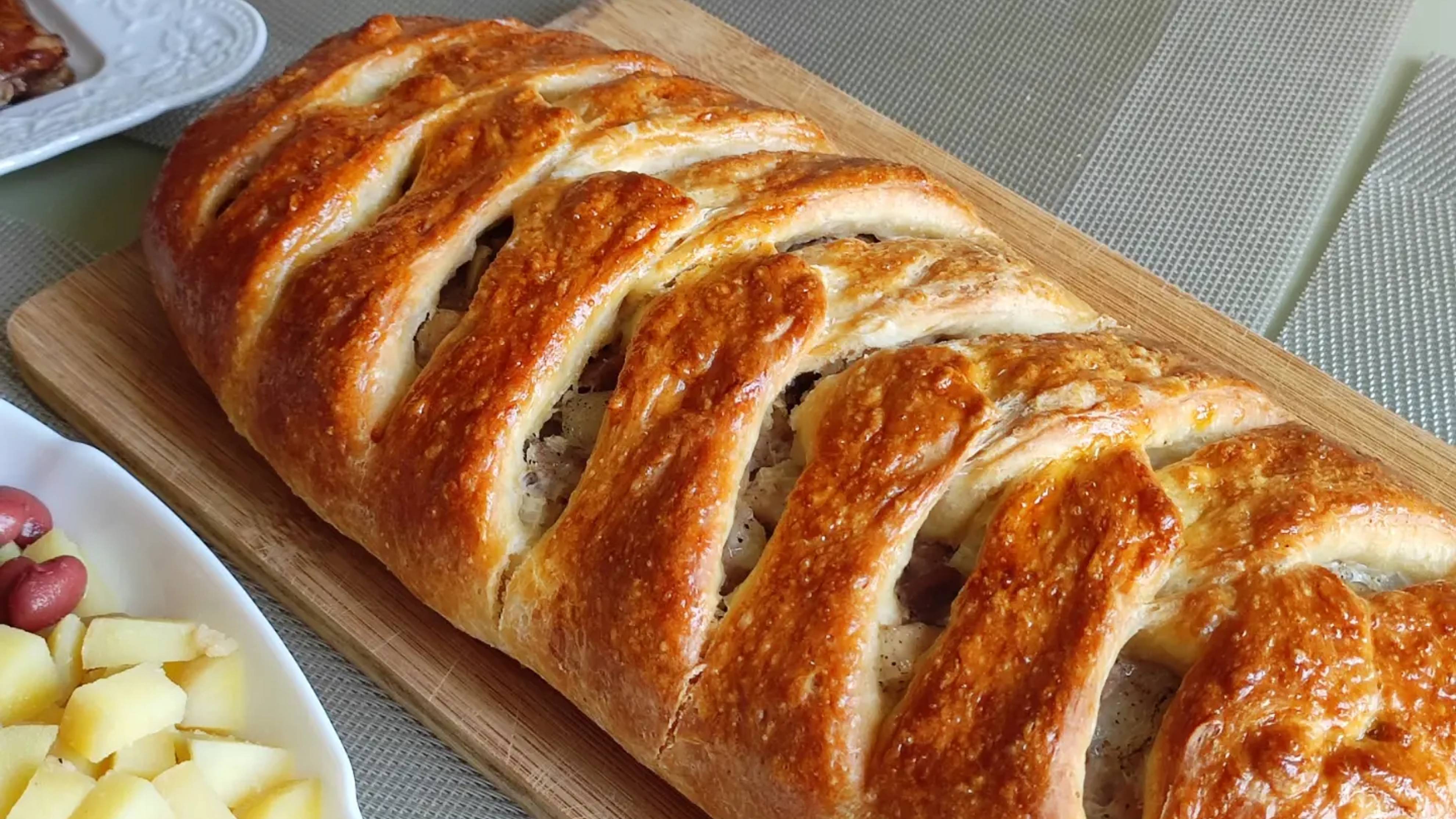 Как сделать пирог с мясом